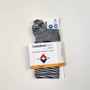 NWT Wigwam SynchroKnit Bravura Mid-Crew Lightweight Socks 1 Pair sz Small
